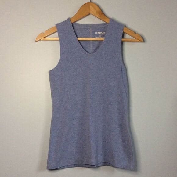 Ellen Tracy Blue Tunic/Tank - Picture 14 of 15